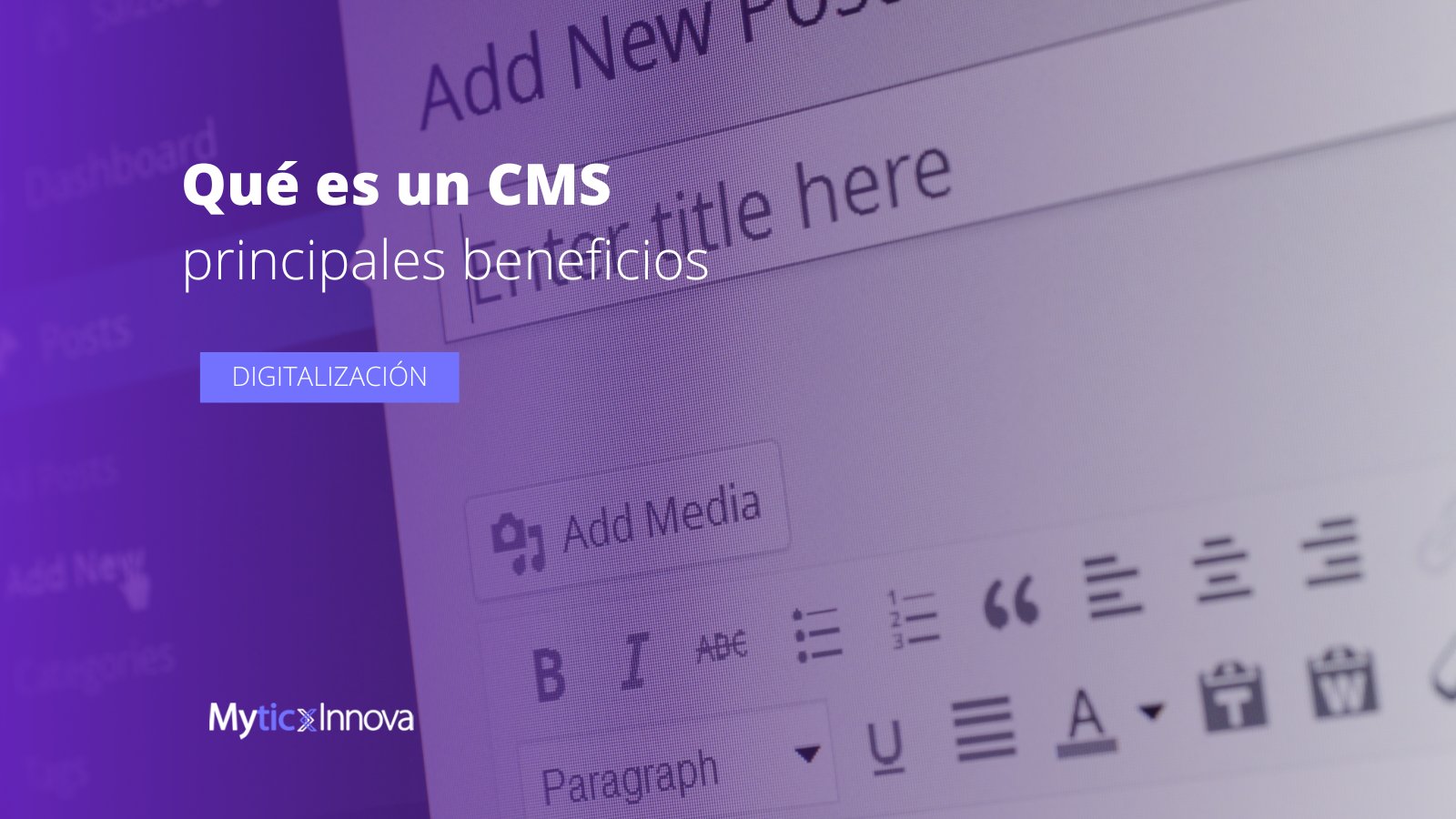 Qué es un CMS principales beneficios